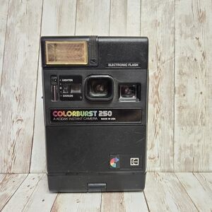 Vintage Kodak Colorburst 250 Instant Camera Electronic Flash Tested Made in USA